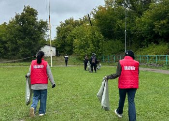 Субботник в Белоусовке: жители поддержали акцию «Таза Қазақстан»