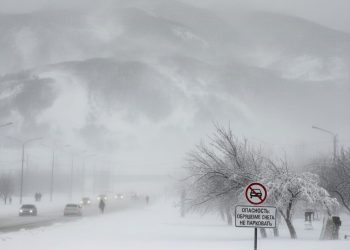 Штормовое предупреждение в Восточном Казахстане