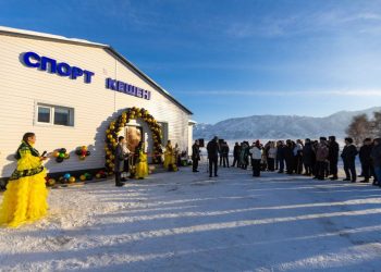 В  Үлкен Нарыне открылся нвый спортивный комплекс