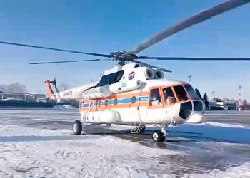 Ребенок был экстренно доставлен в медицинское учреждение вертолетом МЧС