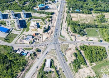 В Усть-Каменогорске в начале следующего года откроют правоповоротные съезды на новой транспортной развязке