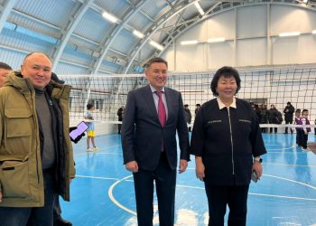 Зайсанский район: в селе Жарсу открыли новый спортивный модуль