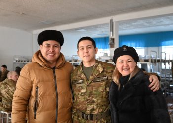 Родители солдат срочной службы посетили воинскую часть имени Касыма Кайсенова