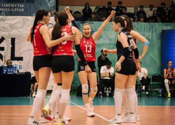 В Усть-Каменогорске проходит третий тур чемпионата Казахстана по волейболу среди женщин