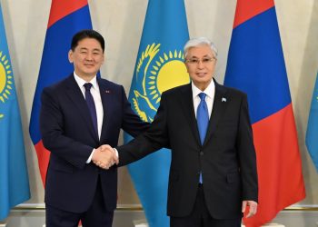 В Акорде состоялась встреча президентов Казахстана и Монголии