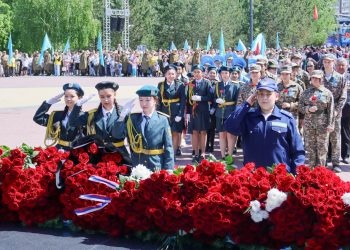 В Усть-Каменогорске почтили память героев Великой Отечественной войны