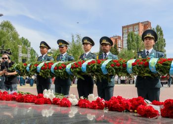 9 мая в Усть-Каменогорске пройдут торжественные мероприятия у мемориала «Победа»