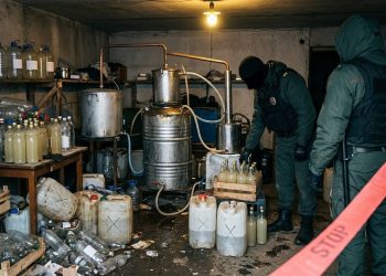 Фальшивый алкоголь на миллион: в Усть-Каменогорске накрыли сеть подпольных цехов