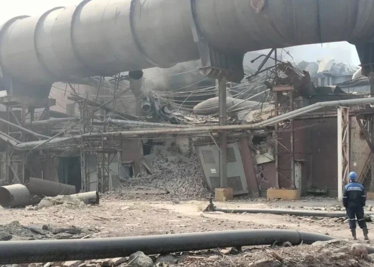 Фото: кадр снятый очевидцем