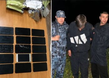 15 телефонов для одного осуждённого: ночную попытку переброса пресекли в ВКО