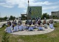 В Уланском районе к Национальному дню домбры открыли новый архитектурный объект
