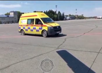 Авиация МЧС доставила новорождённого из Шемонаихи в Усть-Каменогорск