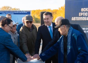 В Усть-Каменогорске начали строить новый мост через Иртыш