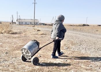 Шекарадағы ауылдарда құдықтар құрғап, құбырлар қаңсып жатыр, ал халық өзеннен су ішіп отыр