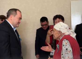 Өскемендік тыл ардагеріне Президенттің марапаты табысталды