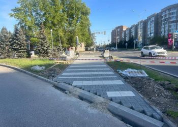 Өскемен көшелері абаттандырылып жатыр