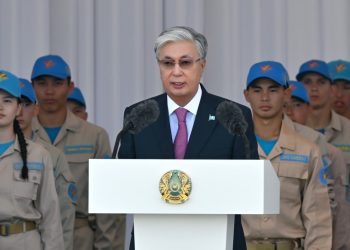 Президент XI «Айбын» халықаралық әскери-патриоттық жастар жиынын ашты