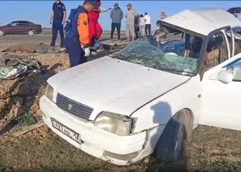 Жол апаты: демалыстан келе жатқан сарбаз бен ата-анасы қаза тапты