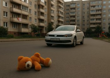 Баланы қағып кеткен автокөлік иесі іздесітіріліп жатыр - Өскемен