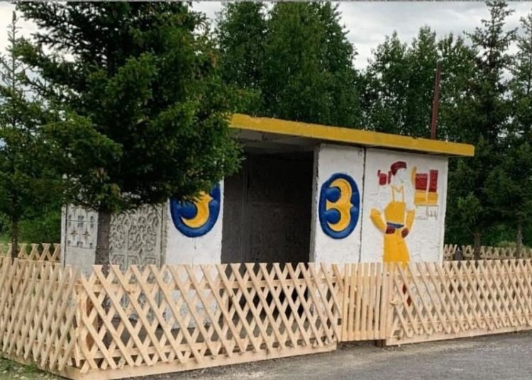 Катонқарағайдағы автобус аялдамалары жаңартылып жатыр