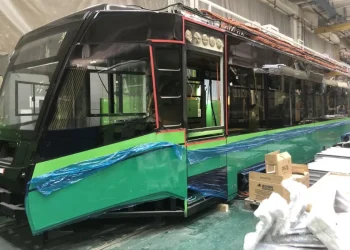 Өскеменге тамызда жаңа трамвайлар жеткізіледі