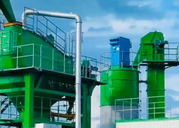 Сағатына 80 тонна өнім шығарады: Катонқарағайда асфальт зауыт іске қосылды