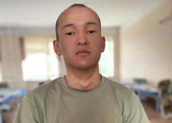 Ұлттық ұлан сапындағы көкпаршы