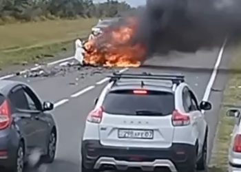 Төрт адам өртеніп кетті: Батыс Қазақстанда жол апаты болды