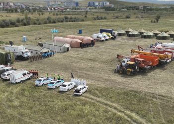 ШҚО-да «Жер-2025» республикалық командалық-штабтық оқу-жаттығуы өтіп жатыр