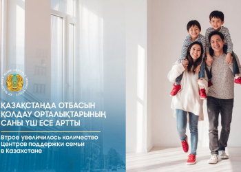 Қазақстандағы отбасын қолдау орталықтарының саны үш есеге артты