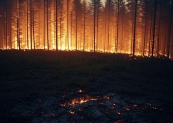 ШҚО-да найзағай салдарынан 17 орман өрті тіркелген