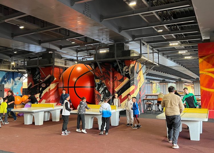 Ертіс көпірінің астындағы демалыс орнын абаттандыру жұмыстары аяқталды