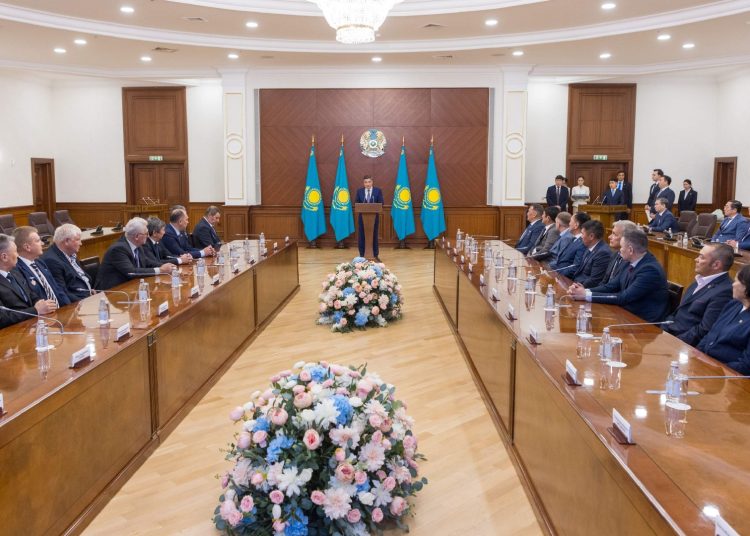 Шахтерлерге Президент атынан мемлекеттік наградалар тапсырылды