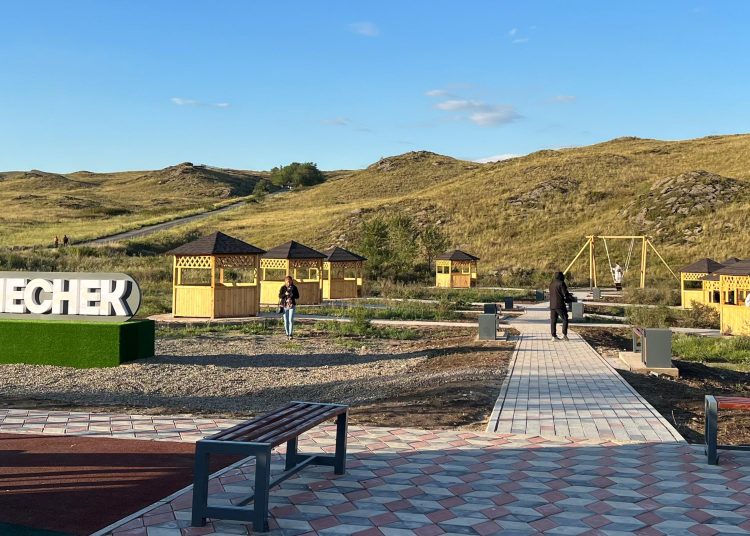 Шешек асуындағы демалыс орны аяқталуға жақын