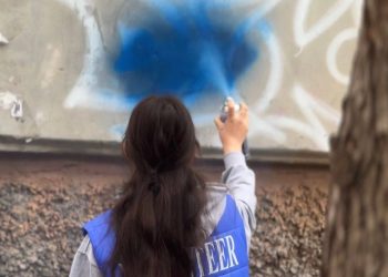 ШҚО полицейлері мен жастар есірткі жарнамасына қарсы күш біріктірді