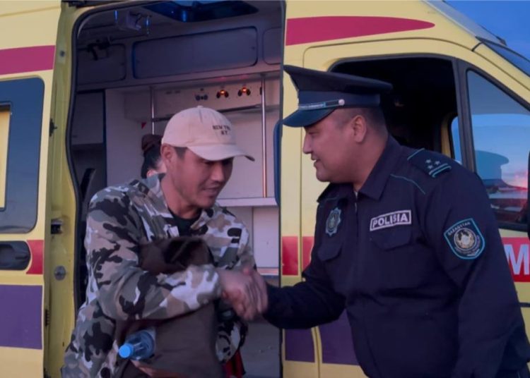 Тарбағатайлық полицейлер мен медицина қызметкерлері ерекше акция өткізді