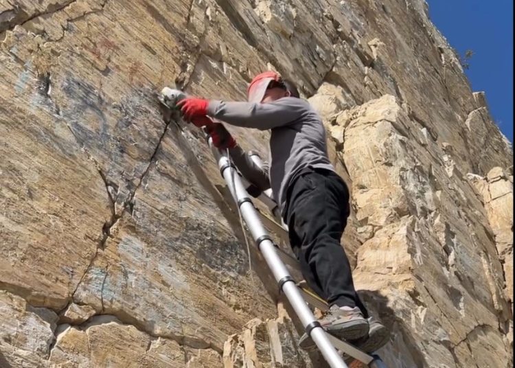 Фото: видеодан алынған кадр