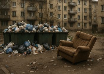 Камера орнатылды: Өскеменде ірі көлемді қоқыс тастағандарға шара қолданылады