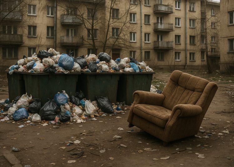 Камера орнатылды: Өскеменде ірі көлемді қоқыс тастағандарға шара қолданылады