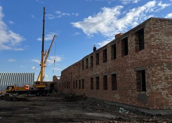 Самарда тағы бір мектептің құрылысы аяқталуға жақын  