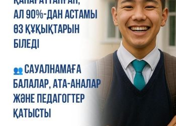 Жасөспірімдердің 85%-ы өз өміріне қанағаттанады – министрлік