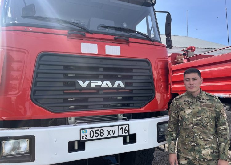 Жүректегі мамандық: 30 жасында өрт сөндіру бөлімінің бастығы атанған жігіт