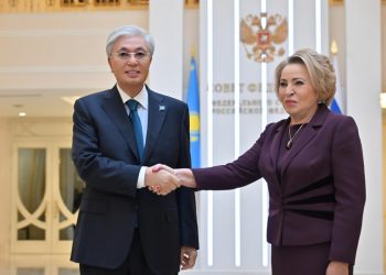 Тоқаев Ресей Федералды Жиналысы Федерация Кеңесінің төрағасы Валентина Матвиенкомен кездесті