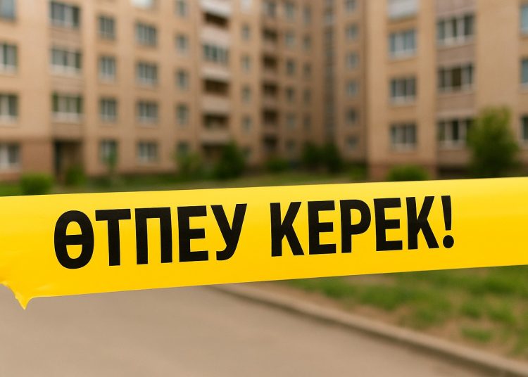 Өскеменде көпқабатты үйдің ауласынан ер адамның денесі табылды