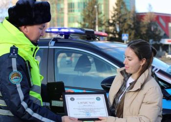 ШҚО-да «Үлгілі жүргізуші» акциясы өтті