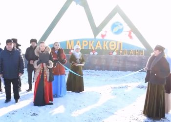 Марқакөл ауданында стелла ашылды