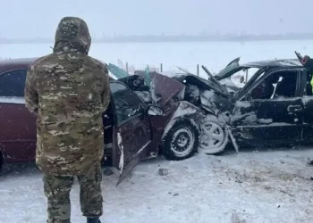 Алматы-Өскемен трассасында жол апатынан төрт адам қаза тапты