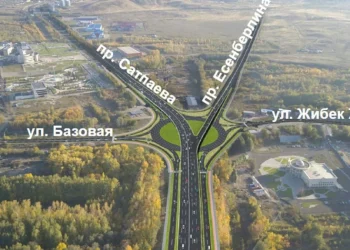 Өскеменде айналма жол ашылады