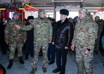 ШҚО-да баламасы жоқ: Марқакөл ауданында заманауи өрт сөндіру депосы ашылды