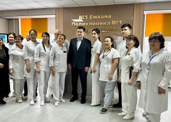 Өскеменде жарты ғасырдан асам уақыт жөнделмеген ең ірі емхана қайта жаңғыртылды